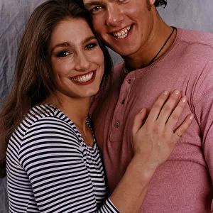 Diane Youdale and James Crossley alias Jet and Hunter who used to date while