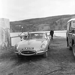 Donald Campbell Death, 4th January 1967. Donald Campbells E Type Jaguar