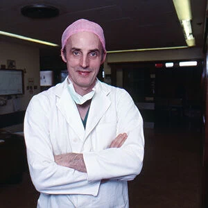 Dr Sam Galbraith, Neurosurgeon pictured at Southern General Hospital, Glasgow, Scotland