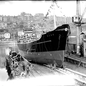 The Echo, seen being launched here in 1957 from Charles Hill
