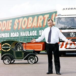 Eddie Stobert haulage eddie stobart now his lorries have made him a cult figure as