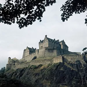Edinburgh Castle, Scotland circa 1975