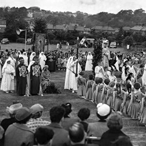Eisteddfod Proclamation at Llangefni. June 1956 P005529