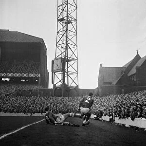 English League Division One match at Goodison Park. Everton 3 v Liverpool 1