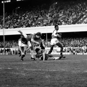 English League Division One match at Highbury. Arsenal 1 v Everton 1