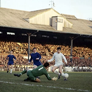 English League Division One match at Stamford Bridge Chelsea 1 v Leeds United 0