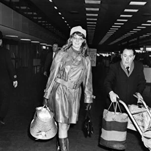 Entertainment. Film. Actress Vanessa Redgrave left Heathrow Airport to fly to Madrid to