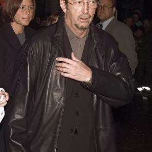 Eric Clapton September 1999 arriving at Equinox Leicester Square for