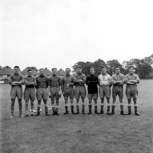 Everton Football team trainingLeft to right: Maurice woods