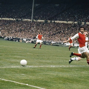 FA Cup Final at Wembley Stadium. Leeds 1 v Arsenal 0. 6th May 1972 Frank