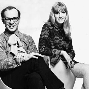 Fashion designers David and Marion Donaldson 1968