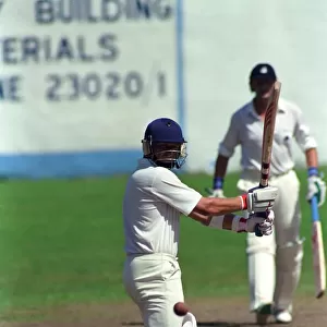 February 1990 90-1082-076 International Test Match Cricket. West Indies vs England