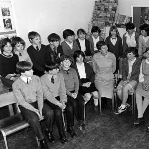 First and second year pupils at Langbaurgh School, Middlesbrough