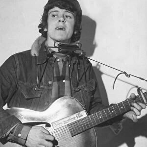 Folk singer Donovan 1965