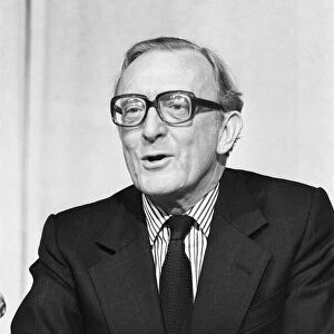 Foreign Secretary Lord Carrington at a conference on Rhodesia. 7th December 1979