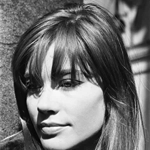 Francoise Hardy, french singer, pictured at St Georges Church, Hanover Square