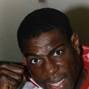 Frank Bruno boxer who is about to face Carl Williams