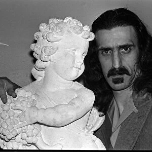 Frank Zappa Rock Musician at the Dorchester Hotel