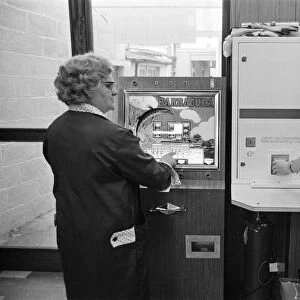 A gambling machine has been installed in the launderette in the Warwick Road, Banbury