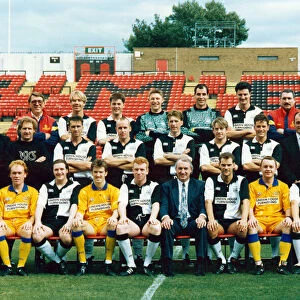 Gateshead team groups 93 / 94. The team line up for the new Vauxhall conference seasons
