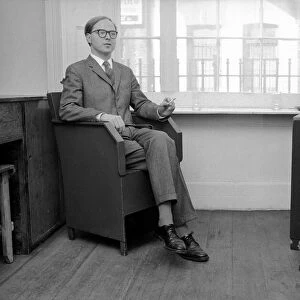 Gilbert and George pictured in Fouriers Street, East London. August 1972