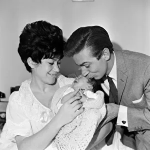 Gillian Vaughan, wife of comedian Des O Connor, had a baby daughter five days ago