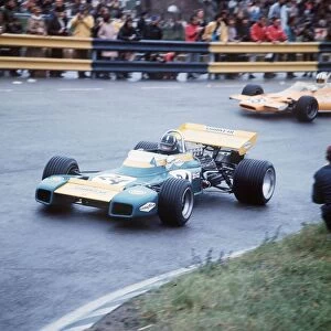 Graham Hill Dutch Grand Prix at Zandvoort in Brabham BT 34 motor racing car