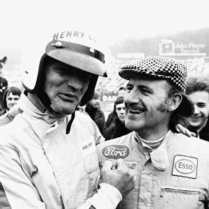 Graham Hill Sporting Champions race Brands Hatch checked cap MSI