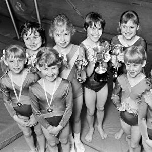 Greenhead Gym Club Winners. 8th May 1986