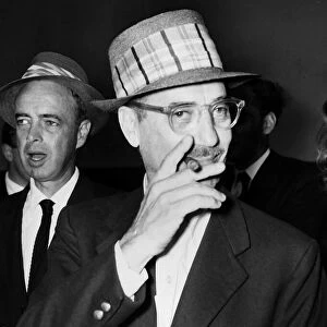 Groucho Marx American comedy actor 1958