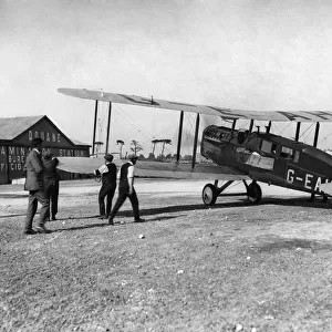A De Havilland D. H. 4A of Air Transport & Travel Ltd, which made the first daily