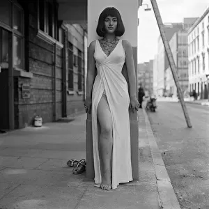 Helen Mirren - September 1966 Actress who plays Cleopatra picture during a break