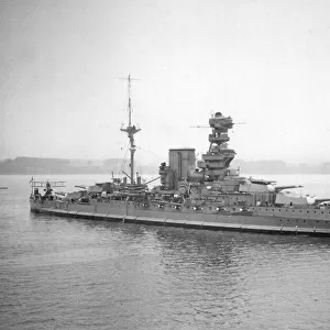 HMS Valiant was one of five Queen Elizabeth-class battleships seen here approaching