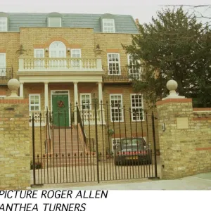 The home of TV presenter Anthea Turner in Twickenham south west London