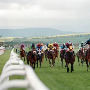 Horse Racing at Redcar. Zetland Gold Cup Day. 31st May 1993