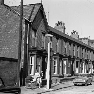 Houses to be demolished in Goodison Avenue in Walton, Liverpool to make room for a new