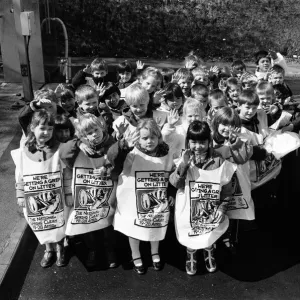 Huddersfield children are "getting a grip on litter"