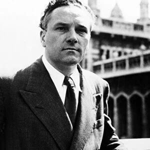 Hugh Cudlipp, Editorial Director of the Daily Mirror Newspaper, pictured 1956