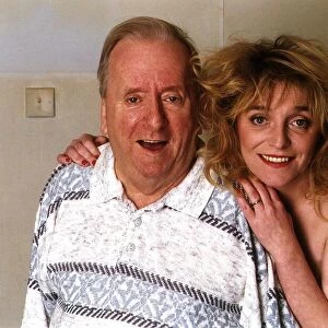 Hugh Lloyd Actor with his wife Shan Davies