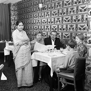 Indian restaurant opens in Redcar. 1971
