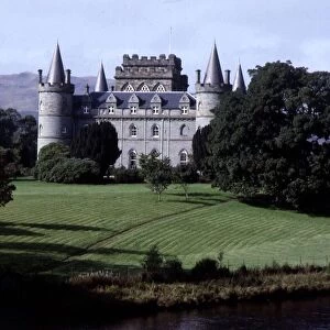 Inveraray Castle which is the home of the Duke of Argyll