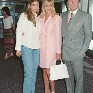 Ivanka Trump (14 years old - left) with her mother Ivana Trump (right