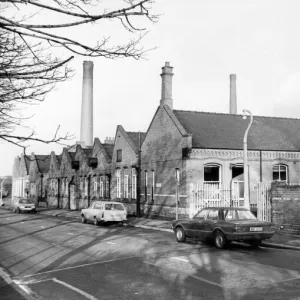 J. J. Cash Ltd at Kingfield Road, Coventry, West Midlands. 12th January 1981