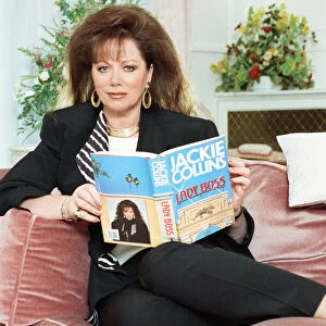 Jackie Collins. (Pictured) Author, Actress and sister of Joan Collins