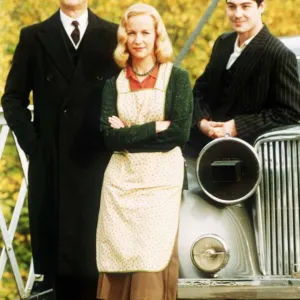 James Fox English actor with Ingrid Lacey and Nathaniel Parker from the television series