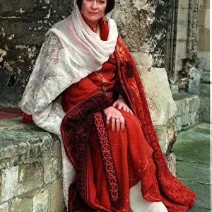Janet Suzman actress in Hildegard of Bingen a BBC costume drama as the Marchioness