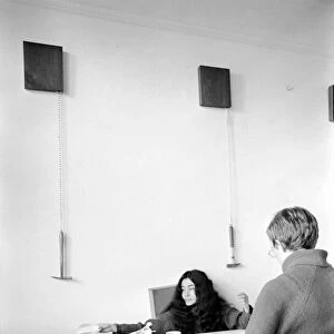 Japanese artist and singer Yoko Ono. 1967 A1313-003
