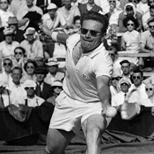 Jaroslav Drobny the self-exiled Czech who won the Wimbledon lawn tennis title after years