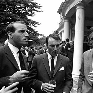 Jimmy Greaves along with members of the England World Cup team meet Sean Connery during a