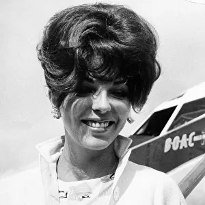 Joan Collins at London Airport - July 1961